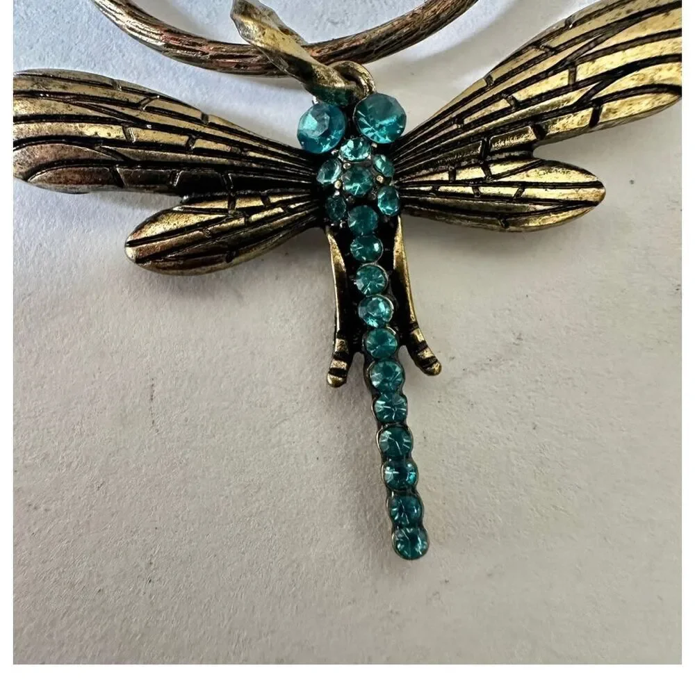 Betsey Johnson vintage dragonfly earrings